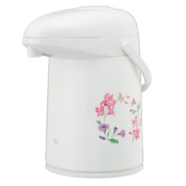 かるく押すだけのラクラク給湯。■まほうびんだから一年中使えて、しかも省エネ！保温も保冷も両方OK！温かい飲み物はHOTなまま、お湯を沸かし直さずすぐに飲めるので大変便利。また、冷たい飲み物も冷蔵庫で冷やす必要なし！そのまま飲めて、冷蔵庫の開...