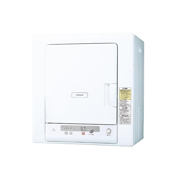 日立（HITACHI） DE-N40HX-W HITACHI 衣類乾燥機 4.0kg ピュアホワイト