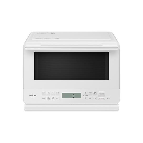 MRO-F6C-W HITACHI 日立 オーブンレンジ 27Lワイド＆フラット庫内 1段 庫内幅39cm ホワイト