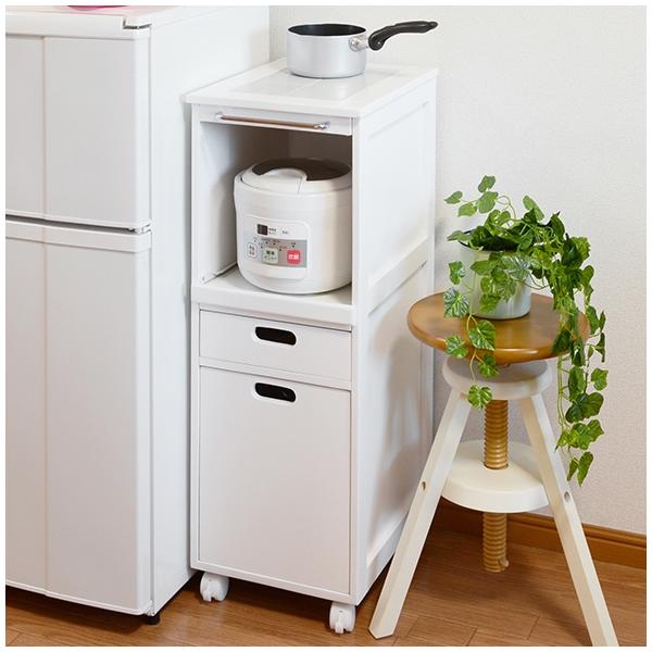 直送炊飯器ワゴン　ホワイト