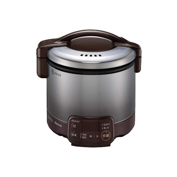 Rinnai 炊飯器 RR-030VQT(DB) 最大3合 都市ガス リンナイ RR-030VQT(DB