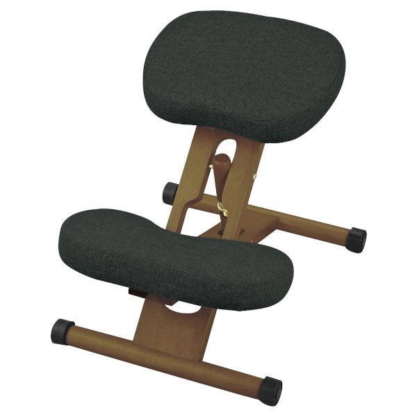 ※当商品は代金引換をご利用頂く事が出来ません。買い物かごのお支払方法にて代金引換をお選び頂かない様お願い申し上げます。自然と背筋が伸びて姿勢がよくなるプロポーションチェア■こちらの商品のお色は【ダークブラック】になります。■斜め座面で正しい...