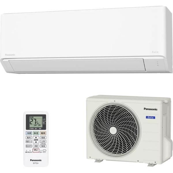 ルームエアコン 3.6kW 主に12畳用 パナソニック Eolia エオリア Fシリーズ クリスタルホワイト CS-366DFL-W Panasonic 時間指定不可