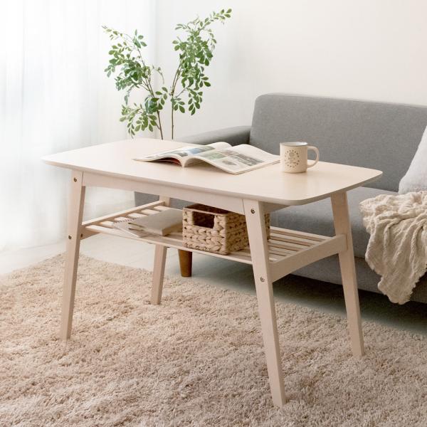 宮武製作所 メーカー直送 ソファーテーブル Mou（ムー） ホワイト CT