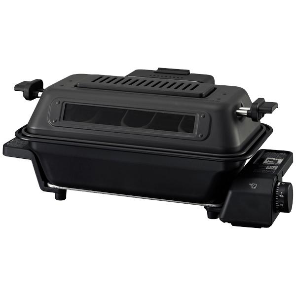 多彩なグリル料理が楽しめる、マルチロースター■「高性能触媒フィルター」で煙やニオイ成分を約90%カット■「ワンタッチ着脱ふた」&amp;分解丸洗いで簡単お手入れ背面上部のプッシュボタンを押しながら引き上げると、簡単にふたが取りはずせます※本...