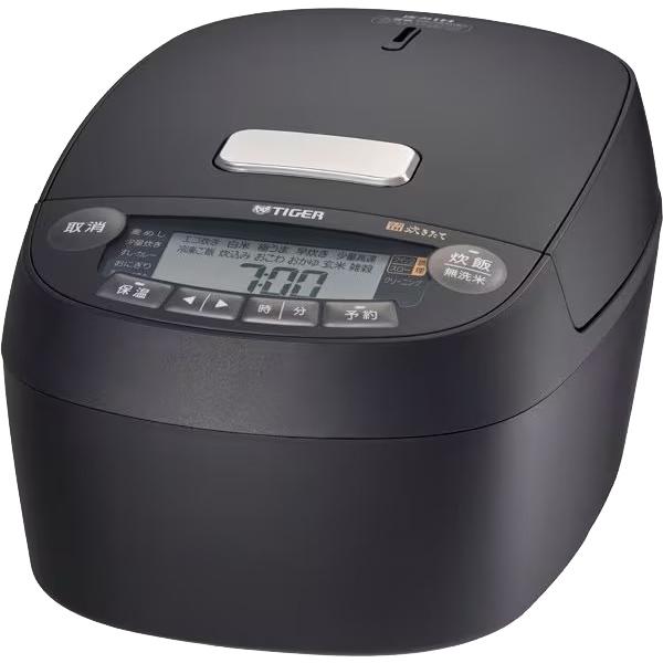 炊きたて 圧力IHジャー炊飯器 5.5合炊き タイガー オフブラック JPV