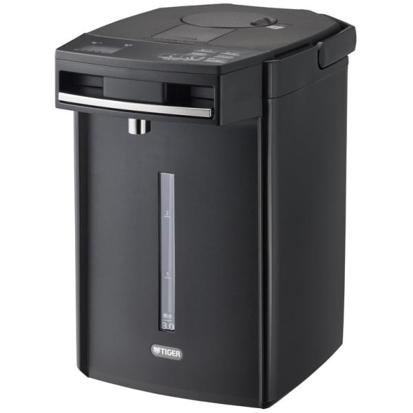 機能性とデザイン性を併せ持ったスタイリッシュな電気ポット■電気を使わずまほうびん保温で節電VEまほうびん構造■安全で置き場所も選ばない「蒸気レス」■時短・省エネダブルで節約、省エネコース（省エネ湯沸かし＆省エネ保温）■出した湯量が液晶に表示...