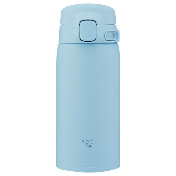 水筒 ステンレスボトル 0.36L(360mL) シームレスせん 象印 パウダーブルー SU-BA36-AM ZOJIRUSHI