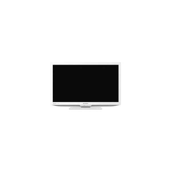 ⭐美品⭐SHARP AQUOS 19V型 液晶テレビ 2T-C19DE　ホワイト 液晶テレビ AQUOS ホワイト系 2T-C19DEW [19V型 /ハイビジョン] SHARP