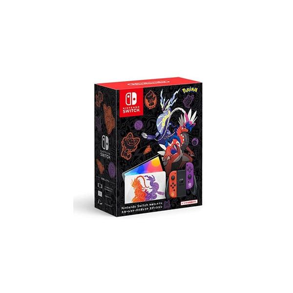 ☆Nintendo Switch(有機ELモデル) スカーレット・バイオレット