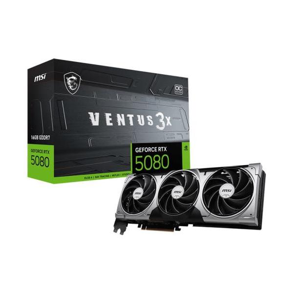 ☆MSI GeForce RTX 5080 16G VENTUS 3X OC [PCIExp 16GB