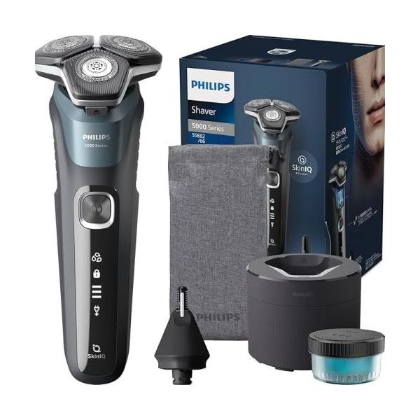 ☆フィリップス / 5000シリーズ 洗浄機付き S5882/66 ぺトロールブルー