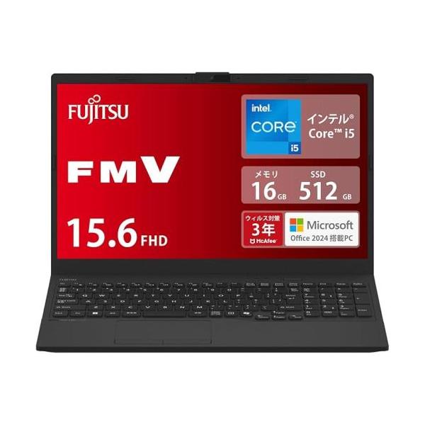 ☆富士通 / FMV Lite WA1/J2 FMVWJ2A152_AZ [ブラック] (Core i5・16GB