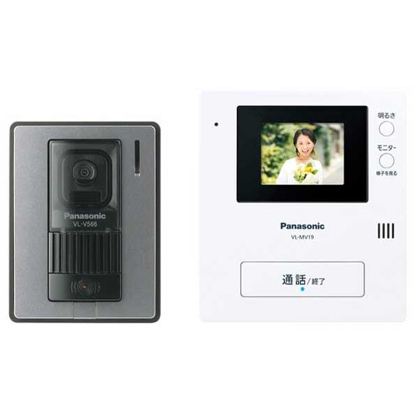 Panasonic VL-SV19K テレビドアホン Panasonic テレビドアホン/インターホン/チャイム VL-MV19 (VL