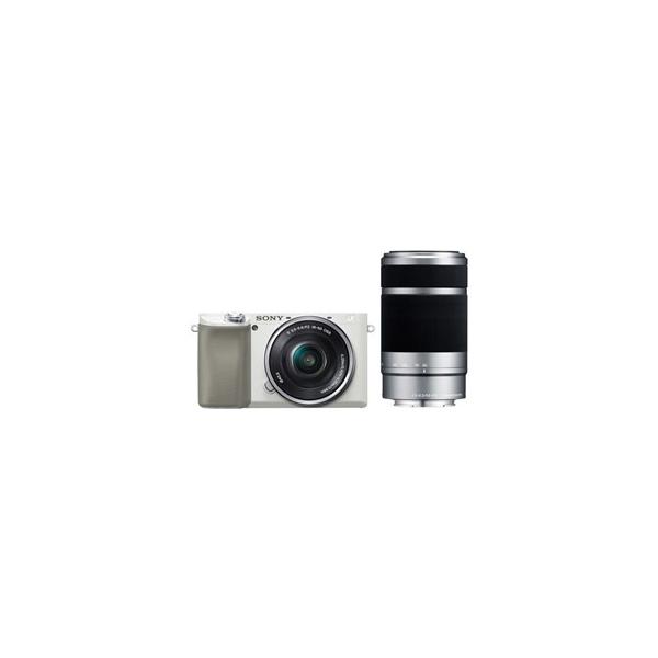 ソニー α6100 ダブルズームレンズキット ホワイト SONY ミラーレス一眼 SONY ミラーレス一眼 α6100