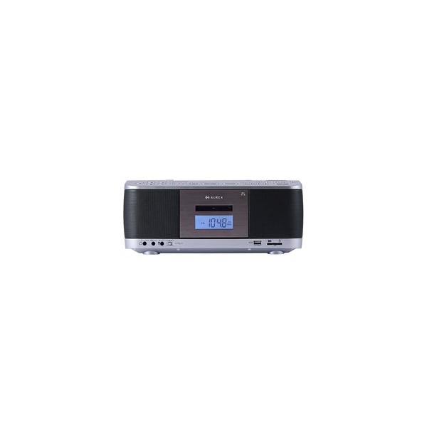 ☆東芝 AUREX AX-KCR70(S) シルバー SD USB CDラジカセ Bluetooth搭載