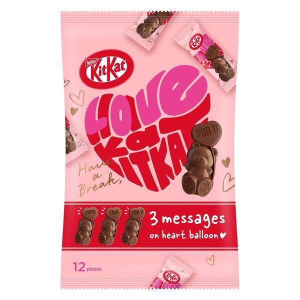 キットカット ハートフルベアー シェアバッグ 12個入 1袋 ネスレ日本 チョコレート バレンタイ ギフト