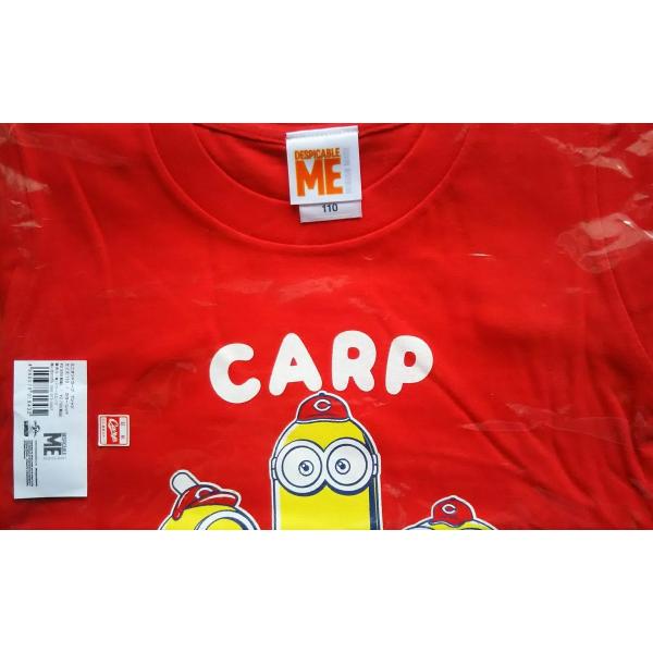 広島東洋カープ CARP ミニオン ミニオンズ Tシャツ 子供用 110 怪盗グルー