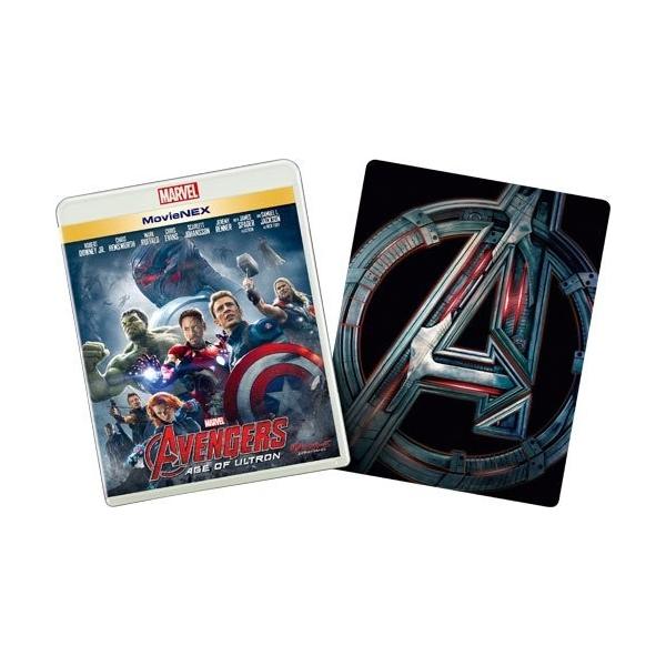 アベンジャーズ エイジ オブ ウルトロン Marvel ディズニー Blu Ray Disc ブルーレイ Movienexプラス3dスチールブック オンライン数量限定 ディズニー Marvel マーベル Disc Shop Suizan 2号店