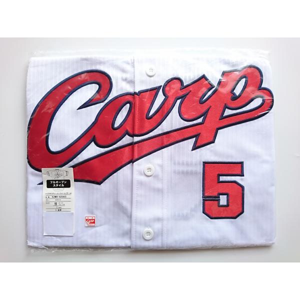 DESCENTE - カープ　ユニフォーム　ハイクオリティ　長野久義　５【L】 長野久義 5 ハイクオリティユニフォーム ホーム (S) 2009-2022