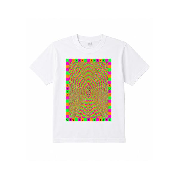 [9月下旬入荷予定] David Byrne Tour  White Tee