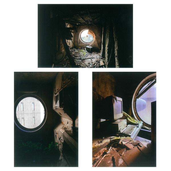 中銀カプセルタワービル　テレフォンカード 中銀カプセルタワービル廃墟カプセルポストカードセット : 代官山 蔦屋