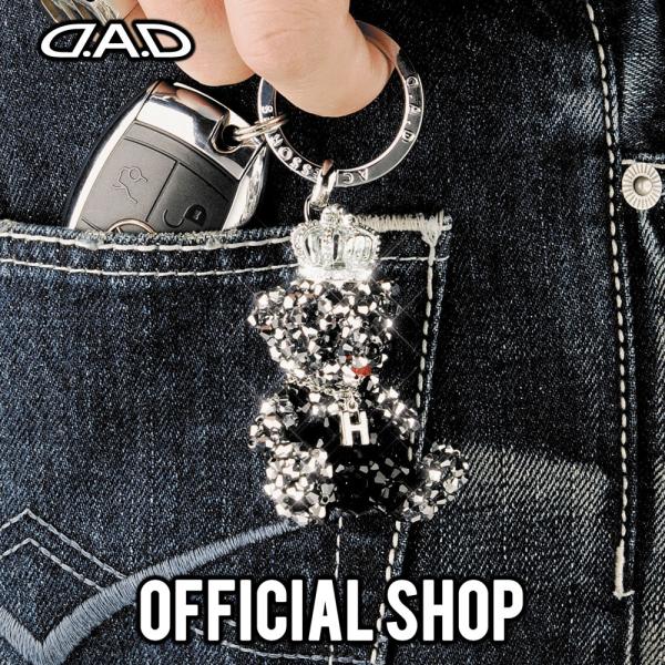 D.A.D クリスタル ベア キーリング SA820/SA821 キング/クイーン DAD