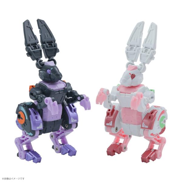 52TOYS BEASTBOX BB-54 IRONBLOOD & LOYALHEART(アイアンブラッド & ロイヤルハート) おもちゃ 変形 合体 ロボット うさぎ
