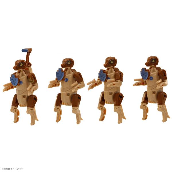 52TOYS BEASTBOX BB-48 DESERT ASSAULT SQUAD(デザートアサルトスクワッド) 変形玩具 キューブ フィギュア おもちゃ 変形 合体 ロボット ロボ ミーアキャット
