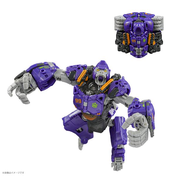 52TOYS BEASTBOX BB-70 NEO GIO(ネオジオ) 52トイズ 変形玩具 キューブ フィギュア おもちゃ 変形 合体 変形フィギュア ゴリラ ごりら かっこいい
