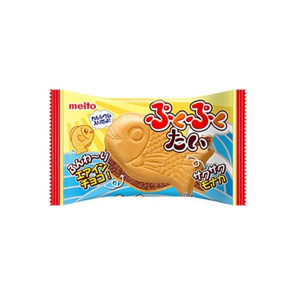 名糖産業】70円 ぷくぷくたい エアインチョコ（10個入） : 駄菓子