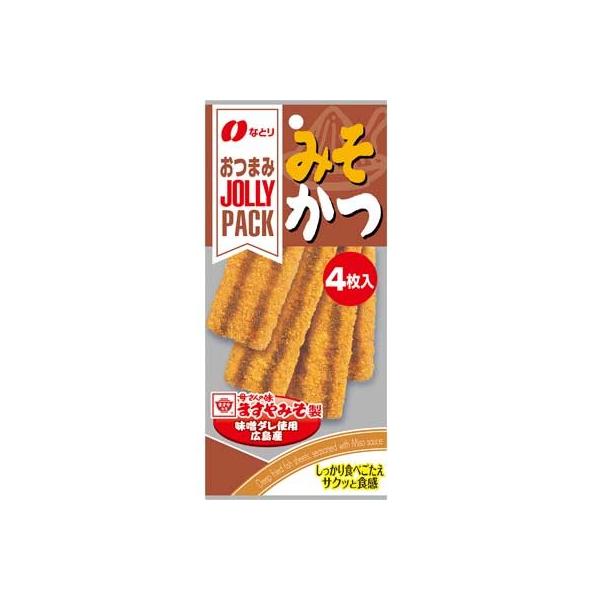 なとり】JUSUTPACK みそかつ4枚×(10袋入) : 駄菓子ワールド ヤフー店
