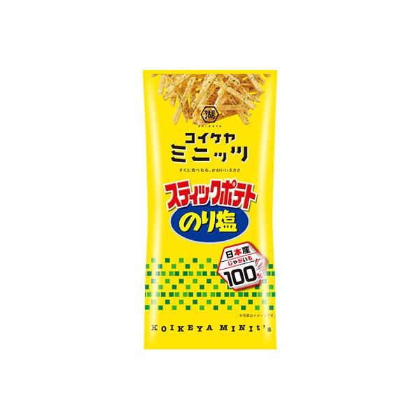 【湖池屋】100円　スティックポテト のり塩40g（6袋入）