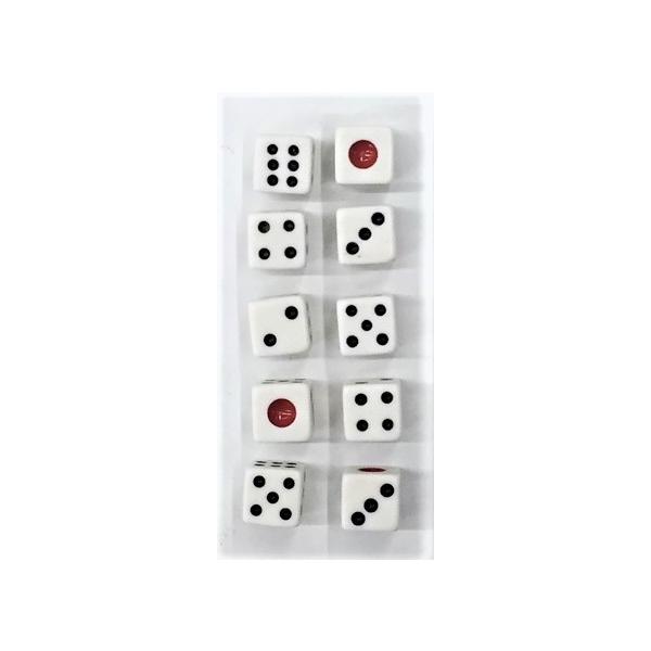 マンダース　サイコロ10点 楽天市場】10面ダイス2 16mm : EDA GARAGE