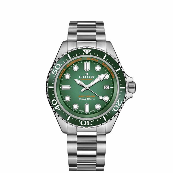 EDOX（エドックス） ネプチュニアン グランデ リザーブ デイト 