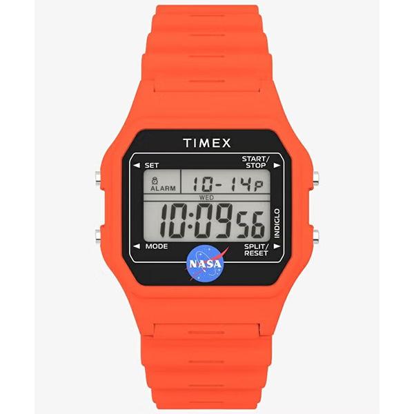 TIMEX（タイメックス） NASAコラボレーション オレンジ 軽量 デジタル