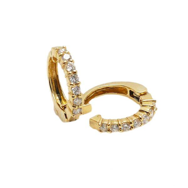 e245138）天然ダイヤモンド 0.28カラット ピアリング イヤリング