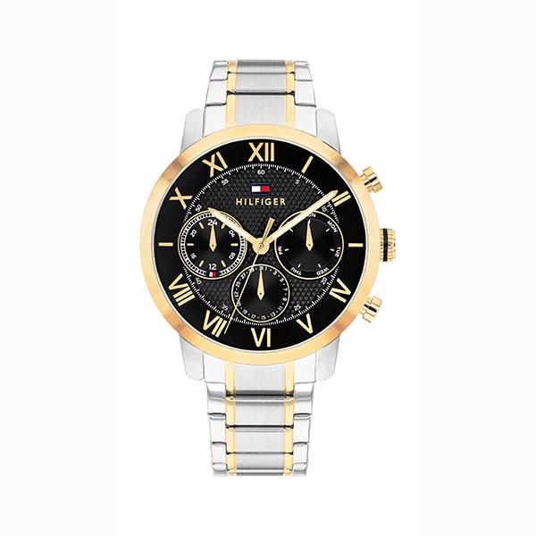 TOMMY HILFIGER（トミー・ヒルフィガー） クロノグラフ ブラック 