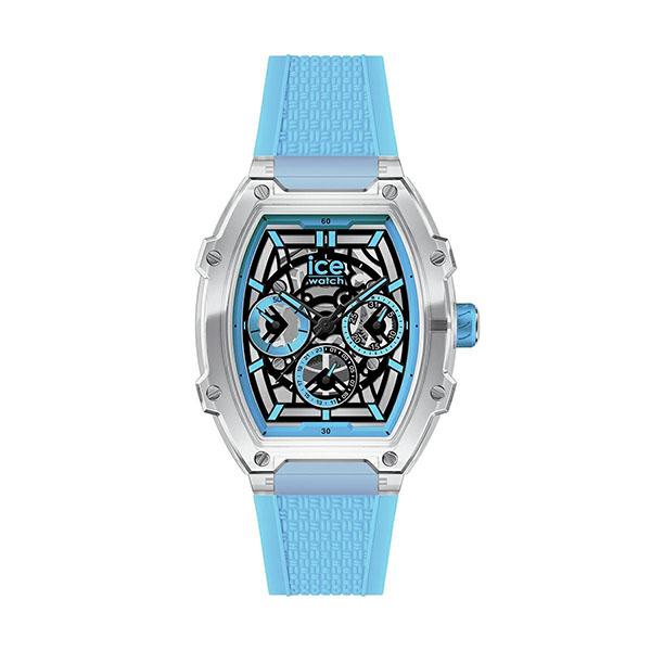 ICE WATCH（アイスウォッチ） ブルー スケルトン クリアケース トノー