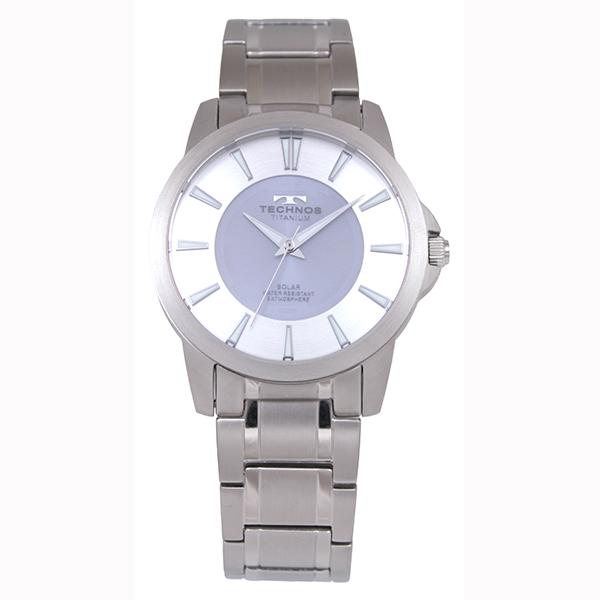 TECHNOS（テクノス） 腕時計 メンズ T9C34IS ソーラー チタン製 軽量