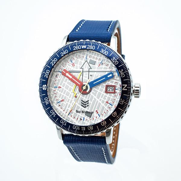 時計 MUUCHI The Nishiogi ザ・ニシオギ 日本製 自動巻き 西荻窪 コンパスウォッチ