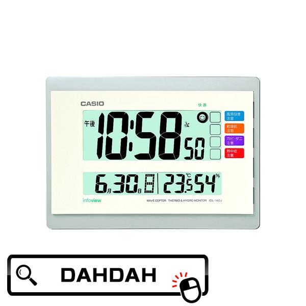 Ki IDL-140J-7JF CLOCK NbN CASIO JVI