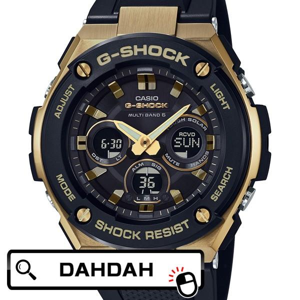 G-SHOCK Gショック ジーショック カシオ CASIO Gスチール ジースチール ミドルサイズ 電波ソーラー GST-W300G-1A9JF  国内正規