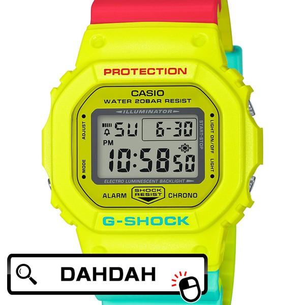 G-SHOCK ブリージー ラスタカラー 黄 赤 緑 DW-5600CMA-9JF Gショック