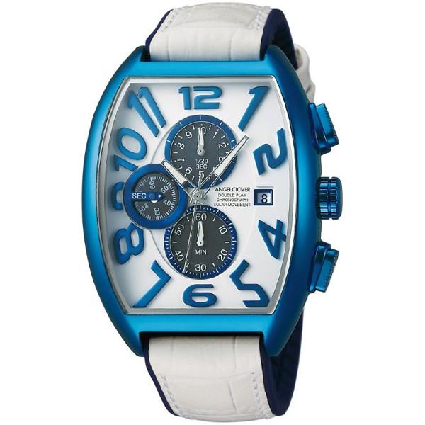 ダブルプレイソーラー 白 青 Dps38bnv Wh Angel Clover エンジェルクローバー メンズ 腕時計 国内正規品 送料無料 腕時計 Chronostaff Dahdah 通販 Yahoo ショッピング