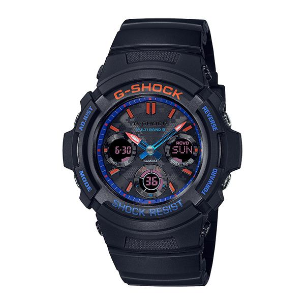 G-SHOCK シティ カモフラージュ 電波ソーラー ネオン AWG-M100SCT-1AJF 