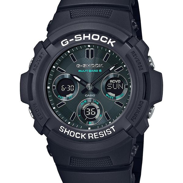 G-SHOCK 電波ソーラー ブラック 黒 AWG-M100SMG-1AJF CASIO