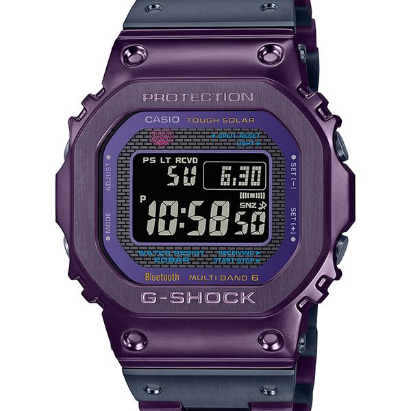 G-SHOCK GMW-B5000PB-6JF 新品未使用 G-SHOCK フルメタル パープル 電波ソーラー GMW-B5000PB-6JF