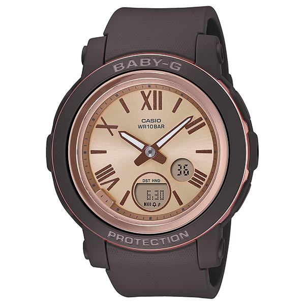 �A�i���O �f�W�^�� �u���E�� BGA-290-5AJF CASIO �J�V�I Baby-G �x�C�r�[�W�[ �x�r�[�W�[ ���f�B�[�X �r���v �������K�i ����