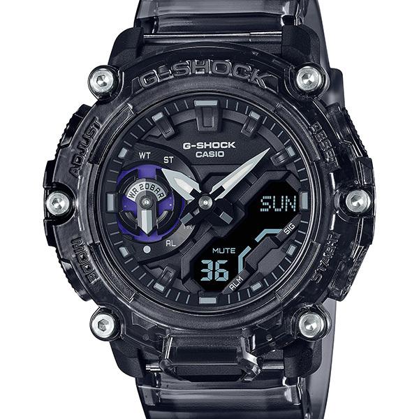 G-SHOCK カーボン 黒 スケルトン Sound Wave GA-2200SKL-8AJF G-SHOCK カーボン 黒 スケルトン Sound Wave GA-2200SKL-8AJF